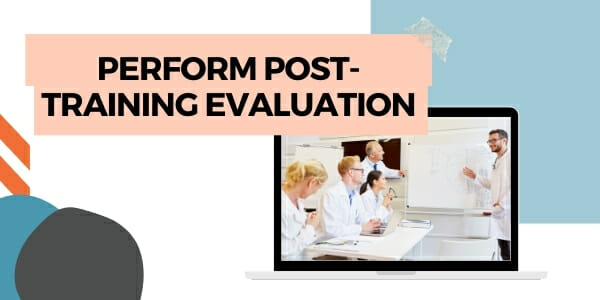 post-training evaluation