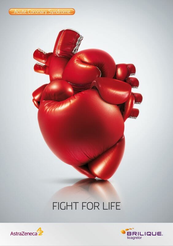 Healthcare ad by AstraZeneca
