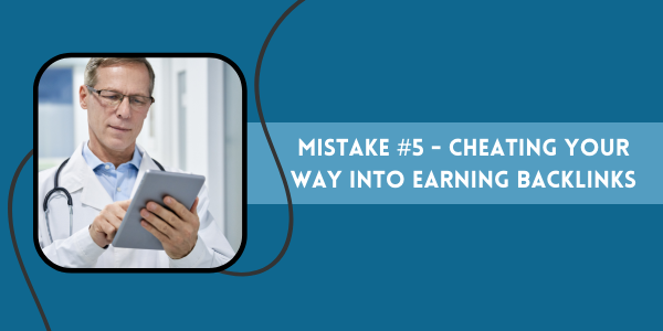 cheating your way into earning backlinks