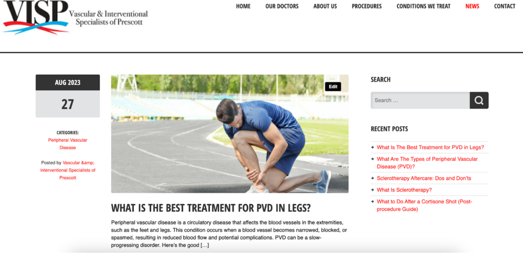 a blog post example
