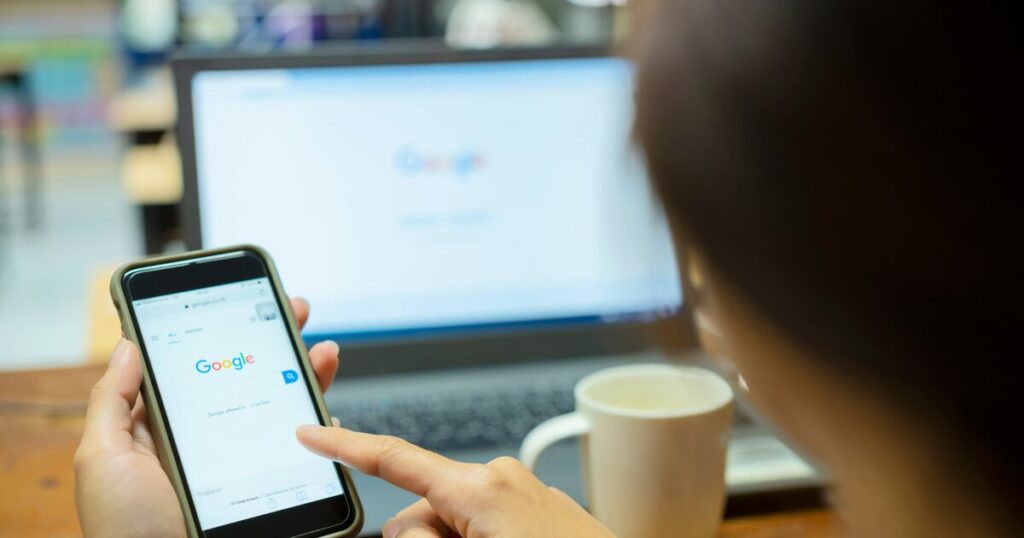 online research using google